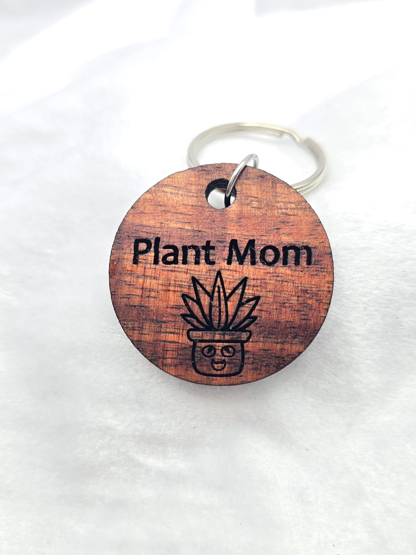 🌿 Succulent Plant Mom Keychain 🌿