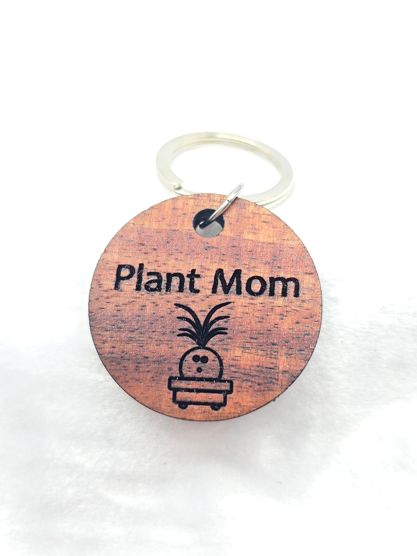 🌴 Ponytail Palm Plant Mom Keychain 🌴