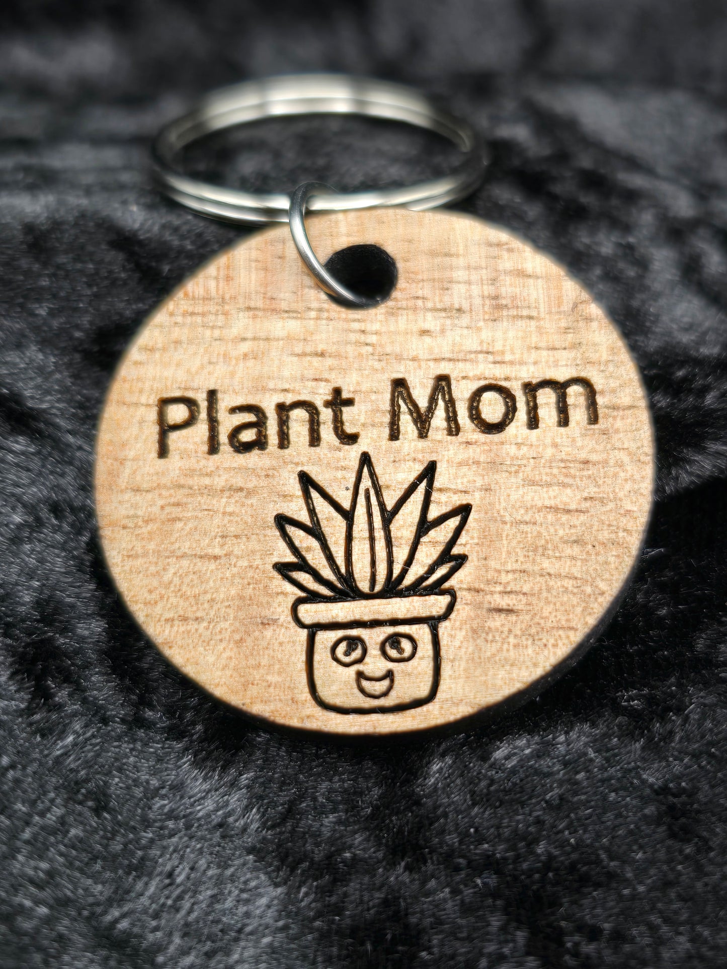 🌿 Succulent Plant Mom Keychain 🌿