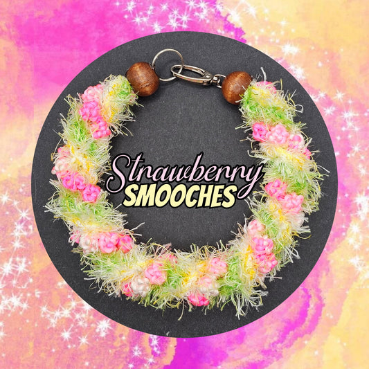 Strawberry Smooches Lei