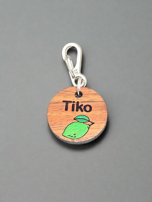 Key Lime Cutie Dog Tag