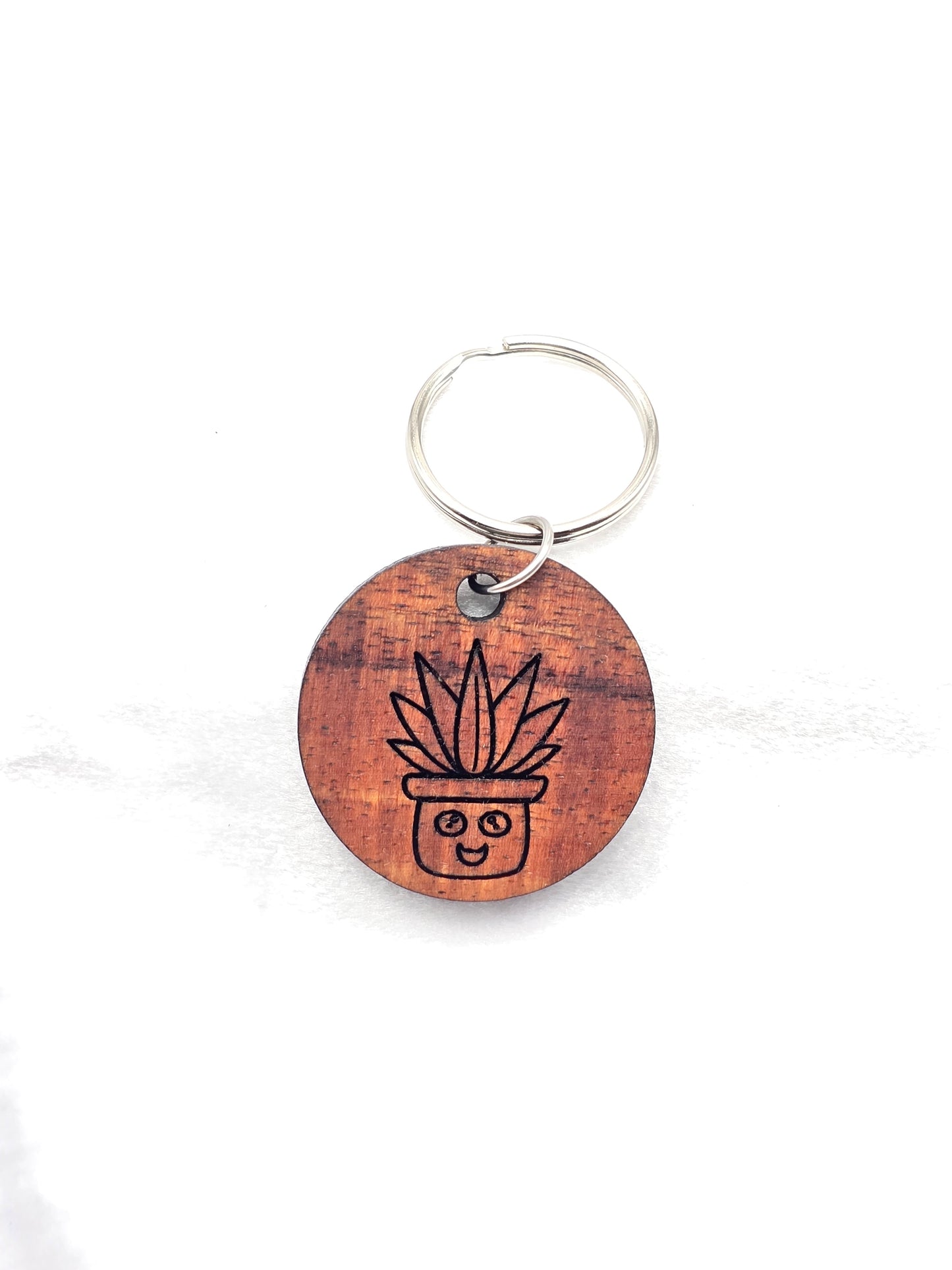 🌿 Succulent Plant Baby Keychain 🌿