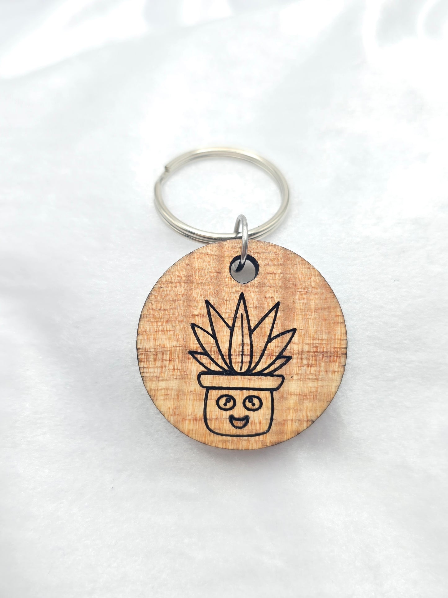 succulent keychain ๐ฟ Succulent Plant Baby Keychain ๐ฟ โ TIKO DESIGNS LLC