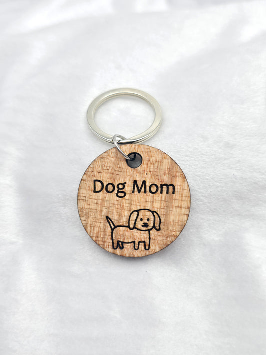 🐾 Dog Mom Keychain 3 🐾