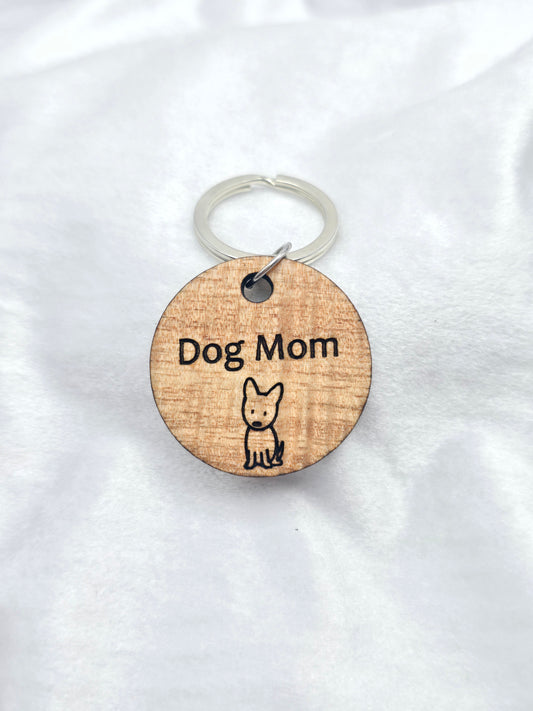 🐾 Dog Mom Keychain 4 🐾