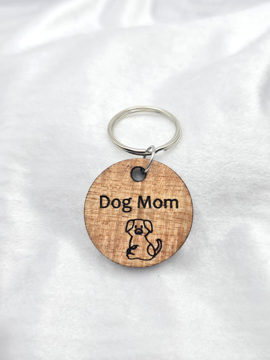 🐾 Dog Mom Keychain 2 🐾