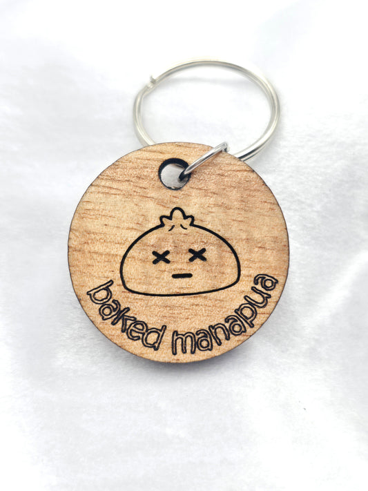 🥯 Baked Manapua Keychain 🥯