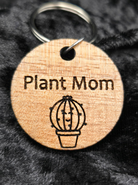 🌵 Cactus Plant Mom Keychain 🌵