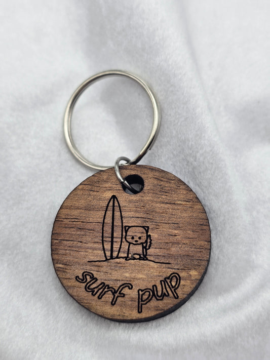 🏄🐾 Surf Pup Keychain 3